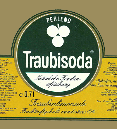 Traubisoda - history 1967