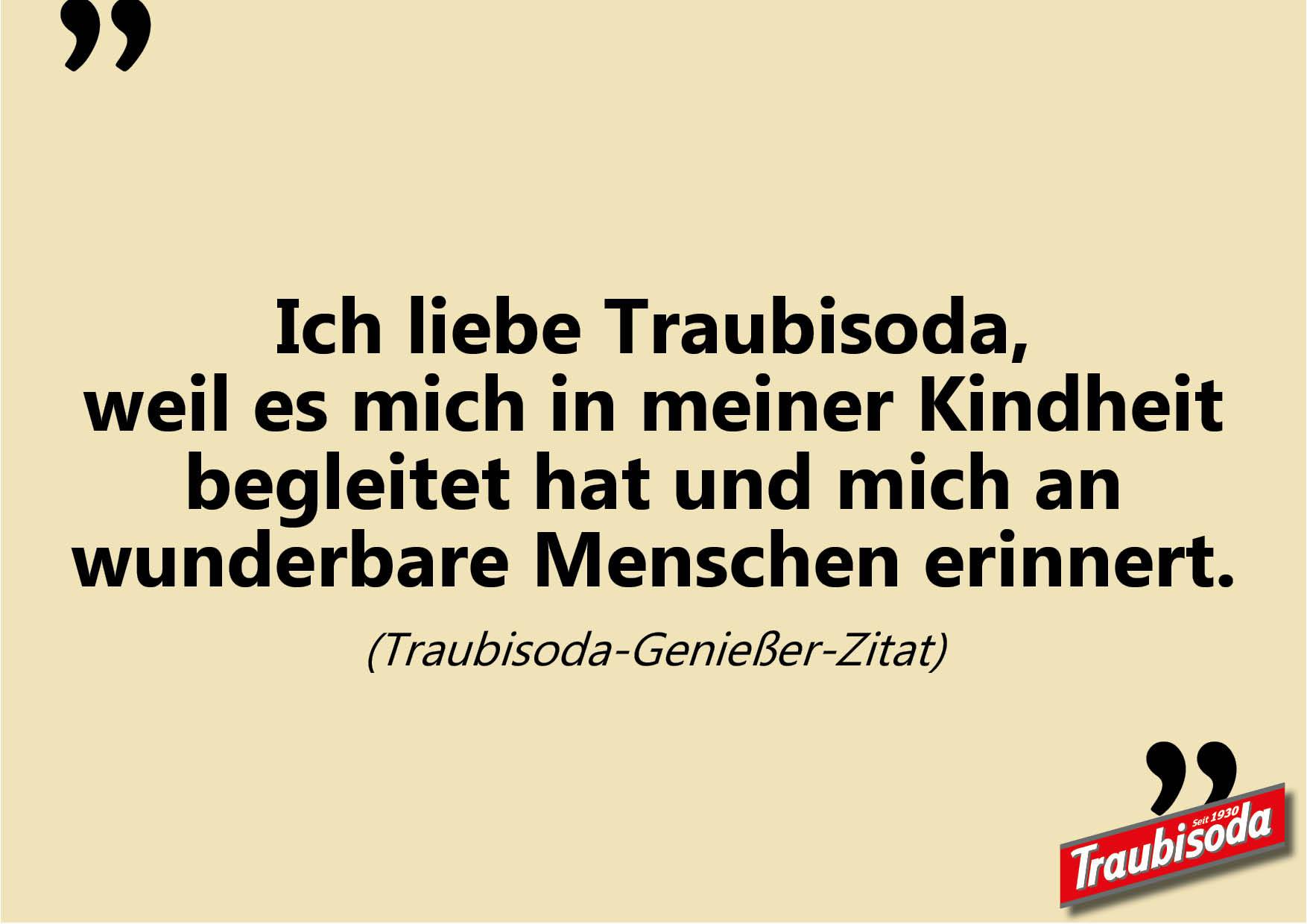 Zitate Unserer Genießer Traubisoda